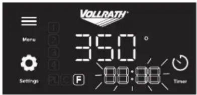 Vollrath HPI4-260003 - Réglez la minuterie (facultatif) - 2