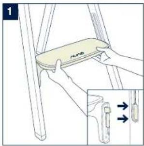 Nuna BRYN - Footrest - 1