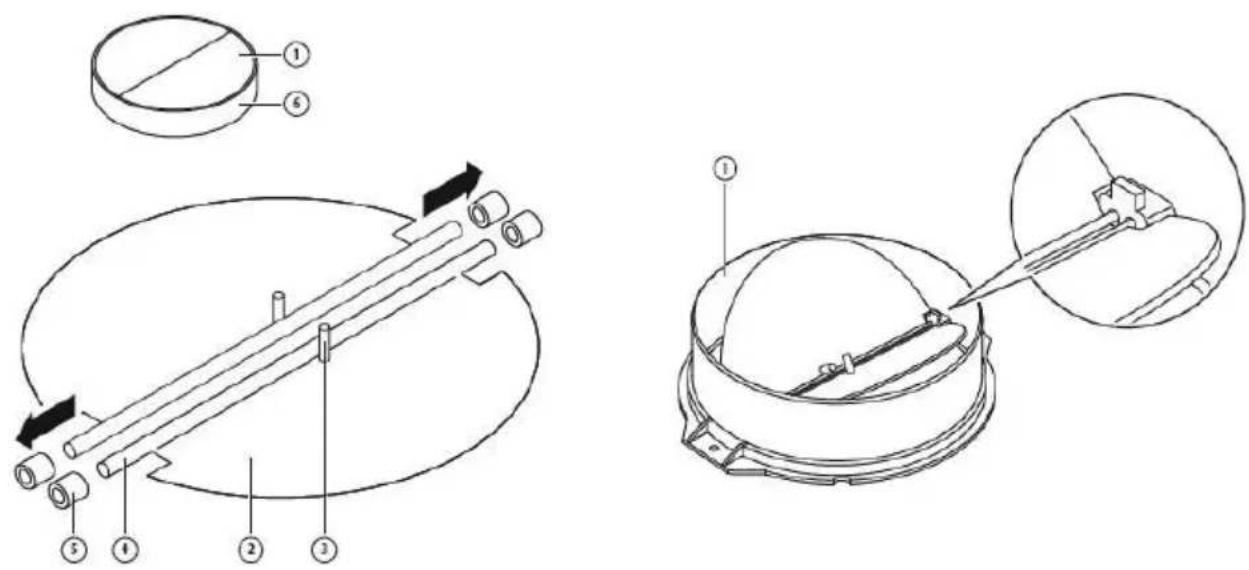 Apelson TALIA 601 - MOUNTING OF THE V-FLAP - 1