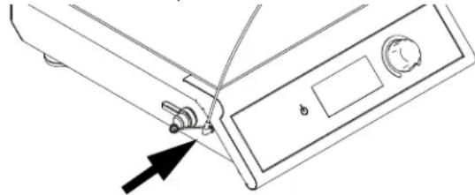 Vollrath MPI4-1800 - Branchement de la sonde et insertion dans les aliments - 1
