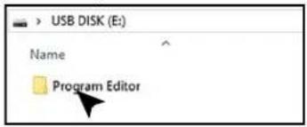 Vollrath MPI4-1800 - Load the Program Editor - 2