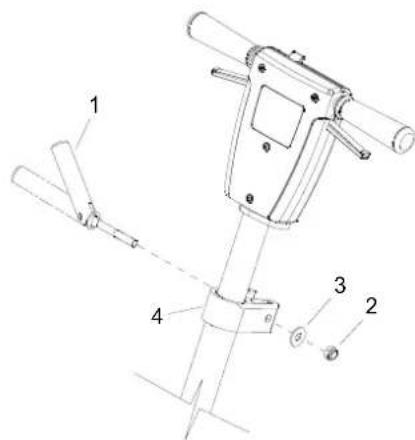 Kärcher BDP 51/1500 C - Handle Height Adjustment - 1
