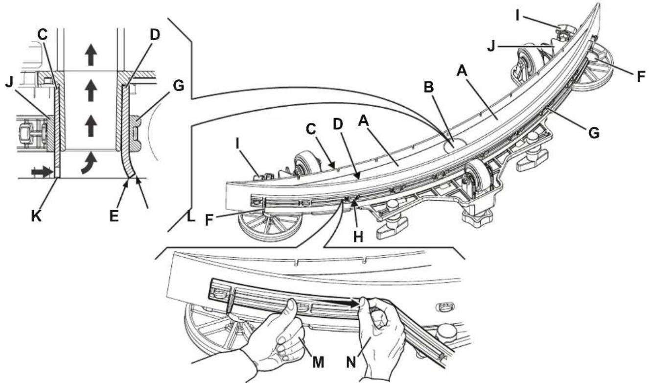 ADVANCE SC500 - SQUEEGEE BLADE CHECK AND REPLACEMENT - 1