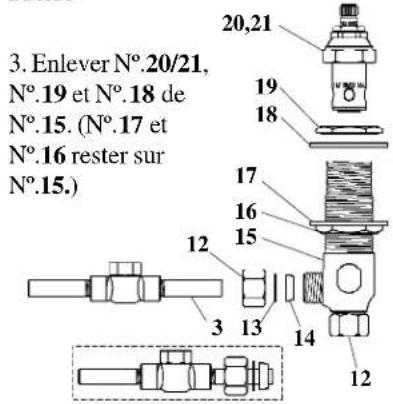 T&S B-2865 - La Soupape Côté Chaude et Froide - 1