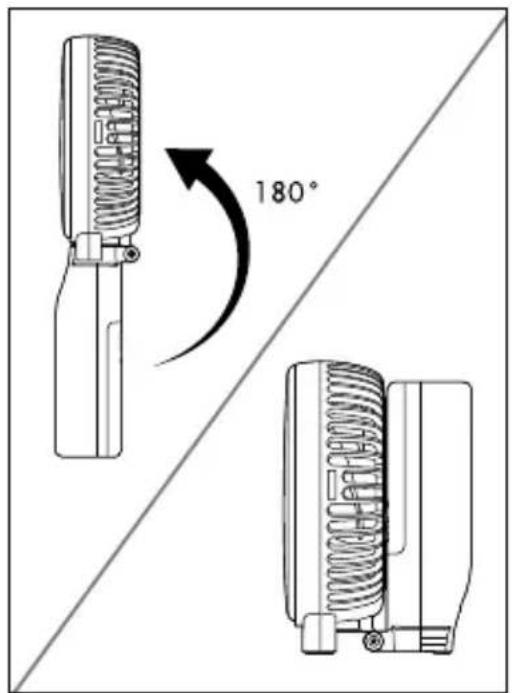 SILVERCREST SVT 4.5 A1 - Setting up the fan - 2
