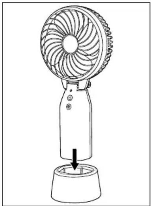 SILVERCREST SVT 4.5 A1 - Setting up the fan - 1