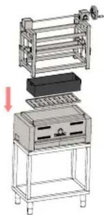 Mibrasa Robatayaki RMSE80 - Installation instructions - 5