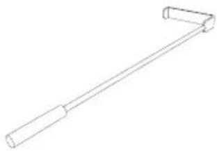 Mibrasa Robatayaki RMSE80 - Included accessories: - 4