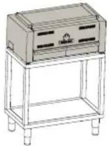 Mibrasa Robatayaki RM115 - Installation instructions - 4