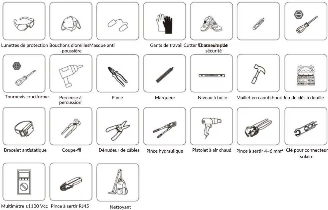 Deye SUN-3.6K-G05P1-EU-AM2 - Outils d'installation - 1