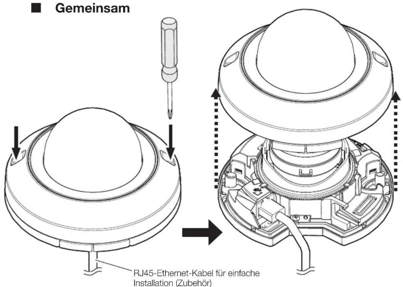 i-PRO WV-U22750-F3L - Schritt 1 Vorbereitungen - 1