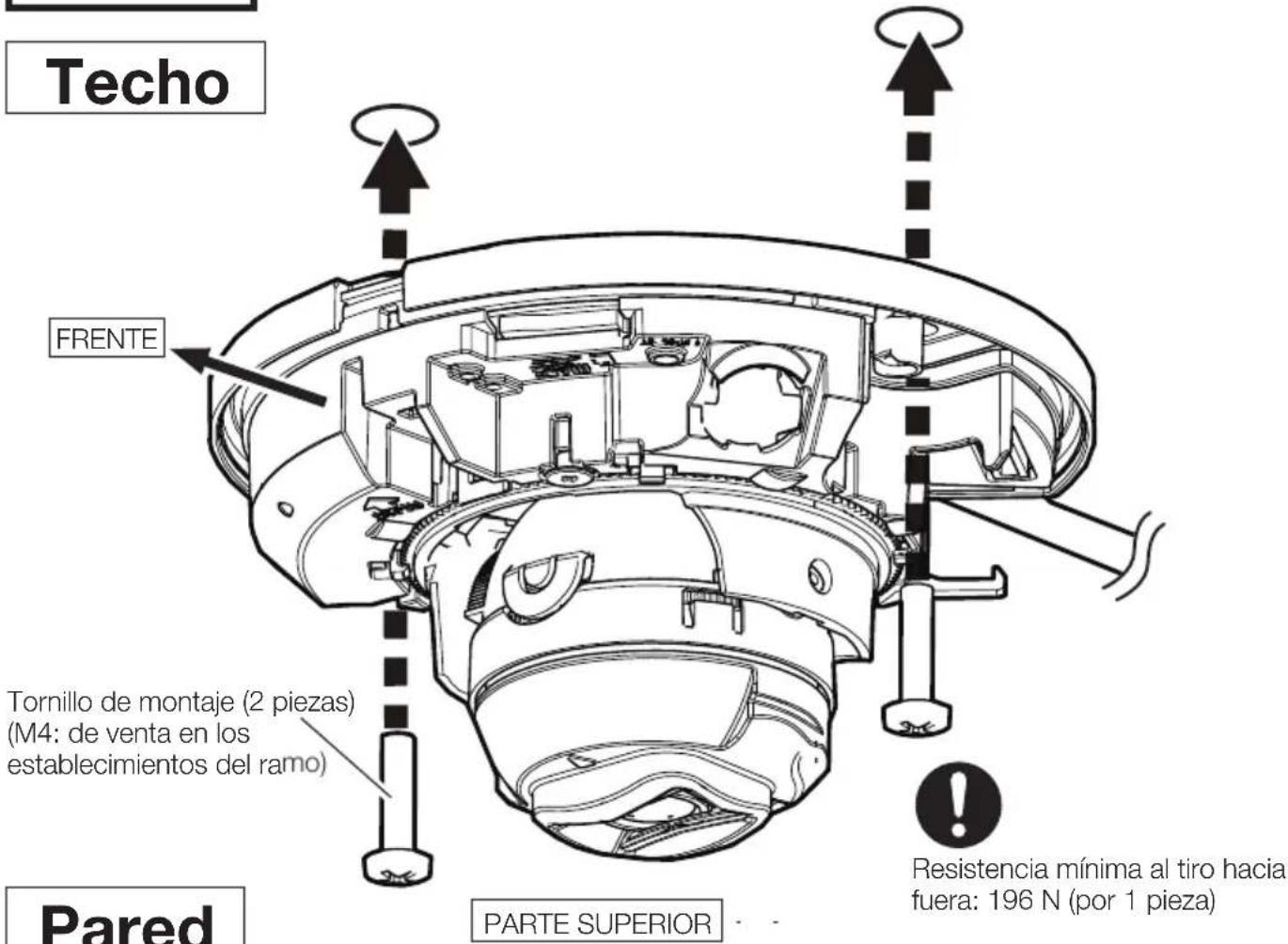 i-PRO WV-U22750-F3L - Techo - 1