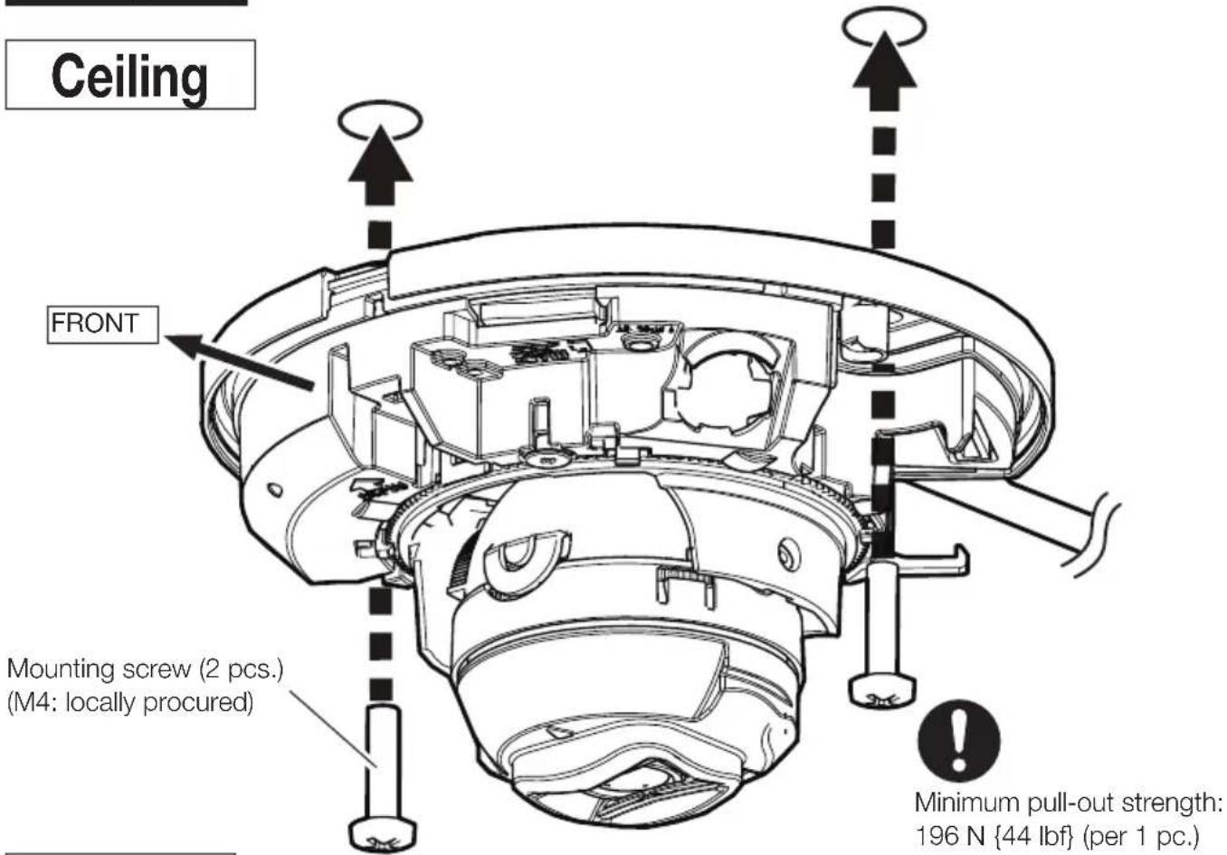 i-PRO WV-U22750-F3L - Ceiling - 1
