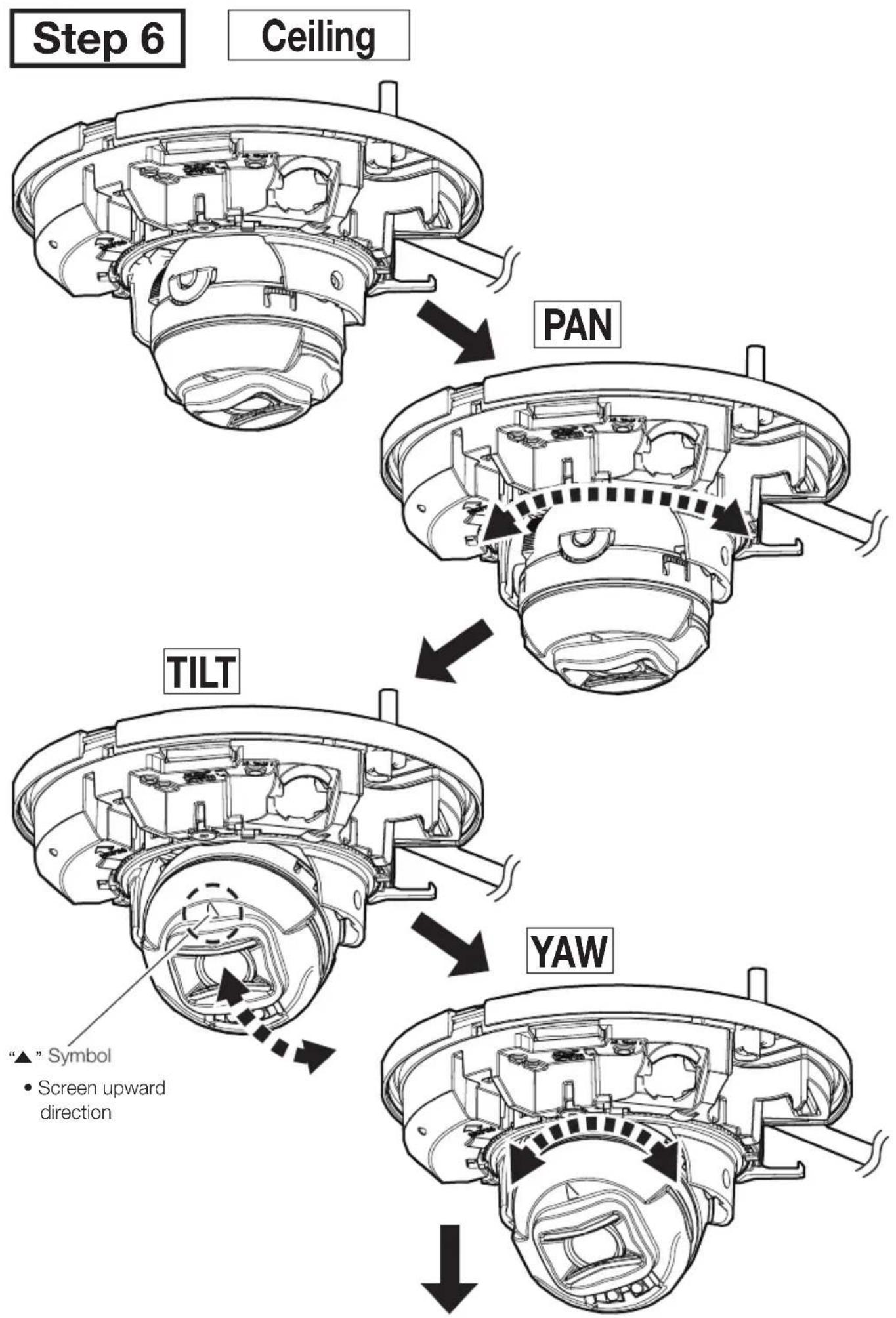 i-PRO WV-U22750-F3L - Step 5 → Turn the power on (PoE). - 3