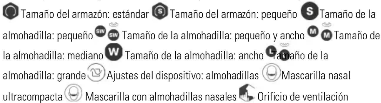 ResMed AirTouch N30i - Símbolos - 1