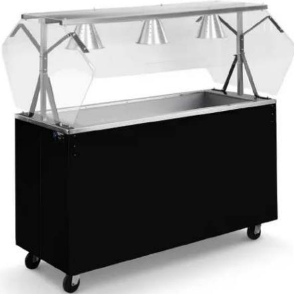 Vollrath 39716 - Estación de comida fría no refrigerada Affordable Portable™ - 1