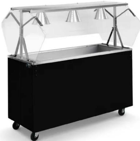 Vollrath 39716 - Affordable Portable ™ Non-Refrigerated Cold Food Station - 1
