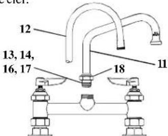 T&S B-0220 - Si vous installer l'ajutage pivotant - 1