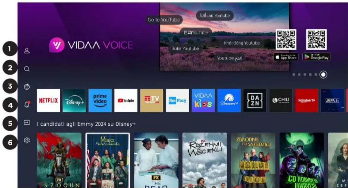 EKO K430FVD - VIDAA TV - HOME SCREEN - 1