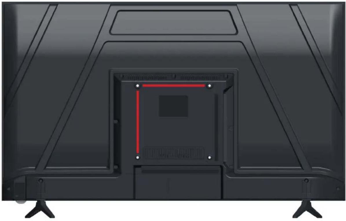 EKO K430FVD - Rückseite des Fernsehers - 1