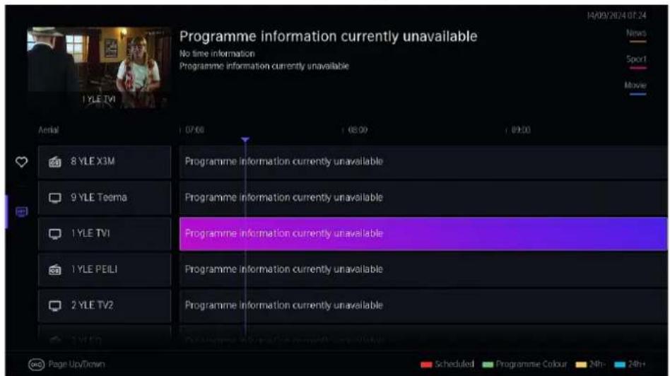 EKO K430FVD - TV Guide - 1