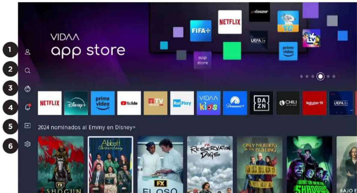 EKO K430FVD - VIDAA TV - HOME SCREEN - 1