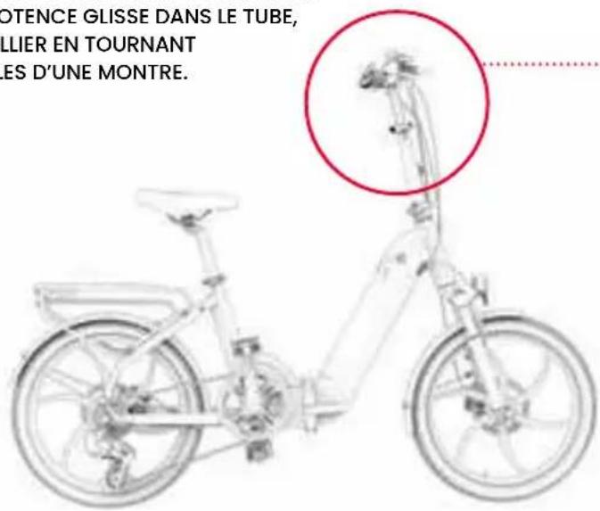 Jetson Universe - Réglage de la hauteur du guidon - 1