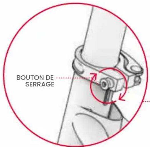 Jetson Universe - POUR LEVER OU ABAISSER LA SELLE : - 2