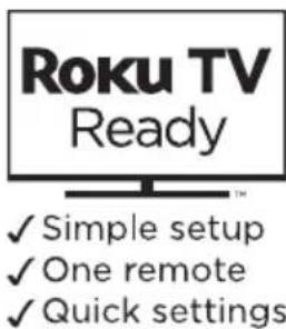 SHARP HT-SB121 - Operazione Roku TV™ Ready - 1