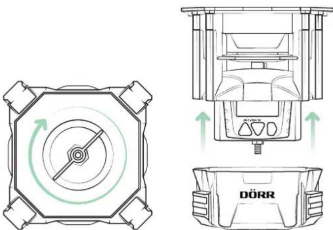 Dörr Compact 204371 - Timers uitschakelen - 1