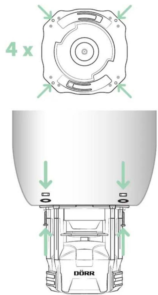 Dörr Compact 204371 - | MONTAGGIO SUL CONTENITORE DI ALIMENTAZIONE - 3