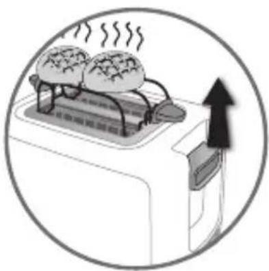 TEFAL Subito 3 TT2618 - Automatic function to reheat bread - 29