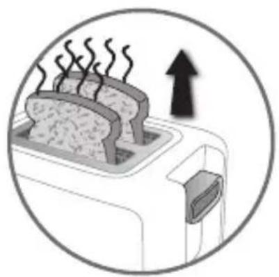 TEFAL Subito 3 TT2618 - Automatic function to reheat bread - 14