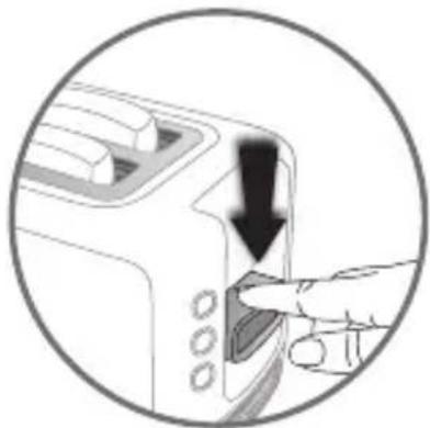 TEFAL Delfini Plus TT131E - Automatic function to reheat bread - 24