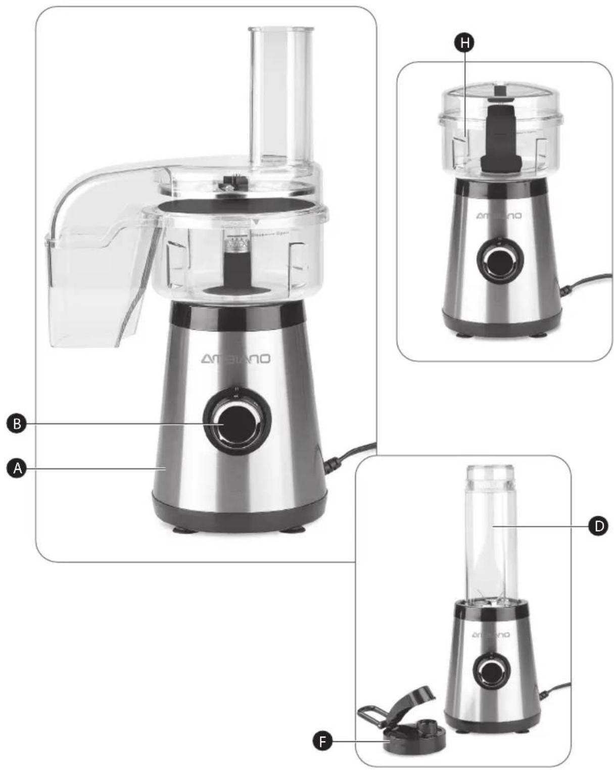 Ambiano GT-SF-MFP-01 - Utilisation conforme - 1