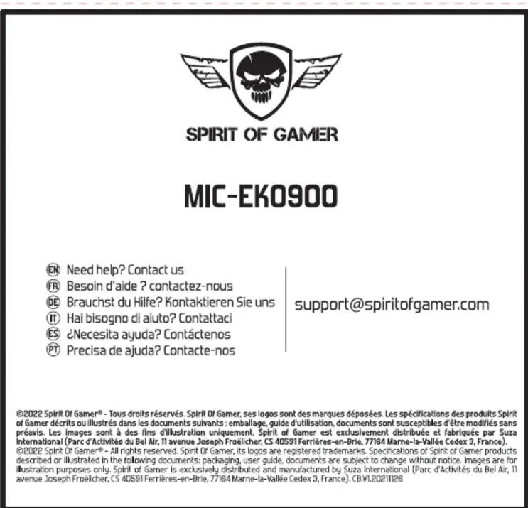 SPIRIT OF GAMER EKO 900 - 6