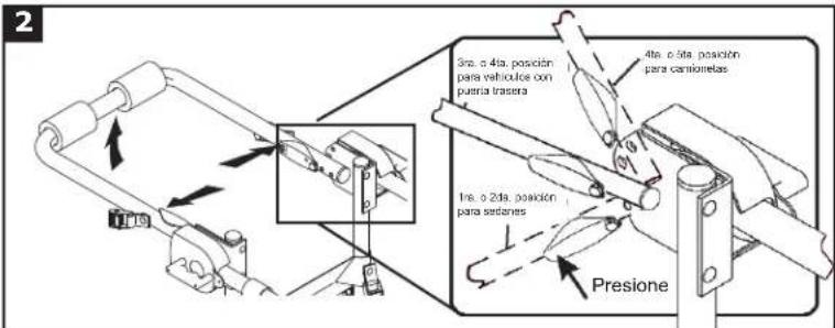 Saris Guardian 3 - AJUSTE EL PORTADOR AL VEHÍCULO (CONTINUACIÓN): - 1