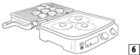 BRAUN MultiGrill 7 CG 7044 - Grill abierto - 3