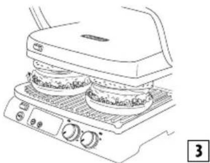 BRAUN MultiGrill 7 CG 7044 - Grill de contacto (posición cerrada) - 1
