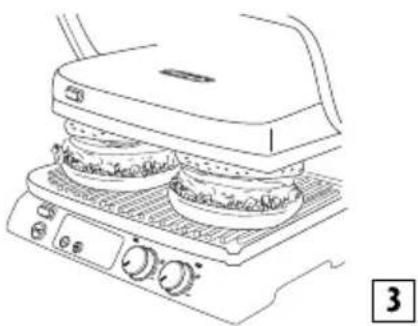 BRAUN MultiGrill 7 CG 7044 - Griglia a contatto (posizione chiusa) - 1