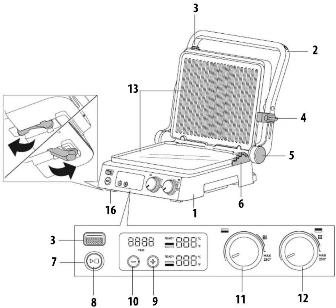 BRAUN MultiGrill 7 CG 7044 - 7