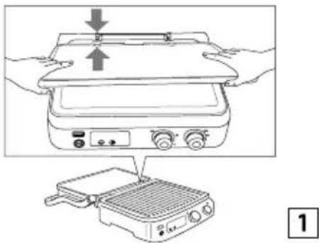 BRAUN MultiGrill 7 CG 7044 - Вставка плит для приготовления продуктов - 1