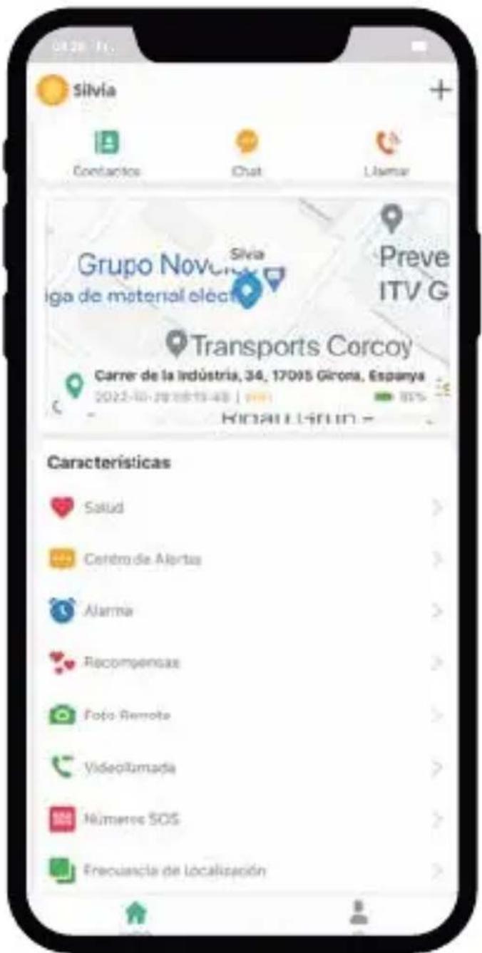 DCU Kids Pro - Principals functions de l'APP SeTracker2 - 1