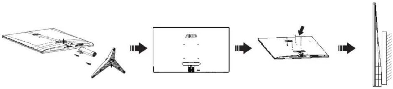 AOC 27B36X - 壁掛安裝 - 1