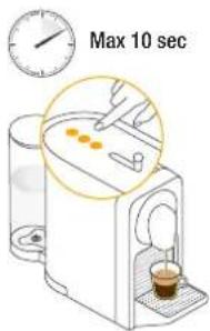 KRUPS Nespresso Prodigio - Regular Coffee Preparation /Preparation du café - 3