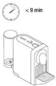 KRUPS Nespresso Prodigio - Koncept USpory energie / Energiatakarekos Üzemmod - 2