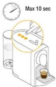 KRUPS Nespresso Prodigio - Accendere la macchina - 5