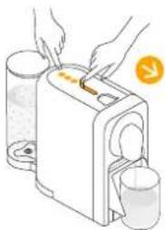KRUPS Nespresso Prodigio - To do it via your machine: - 1