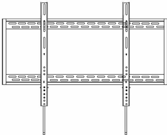 KIMEX 012-1596 - Fixed TV wall mount - 1