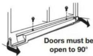 WHIRLPOOL CAE2779JWH - Door Closing, Leveling, and Alignment - 3